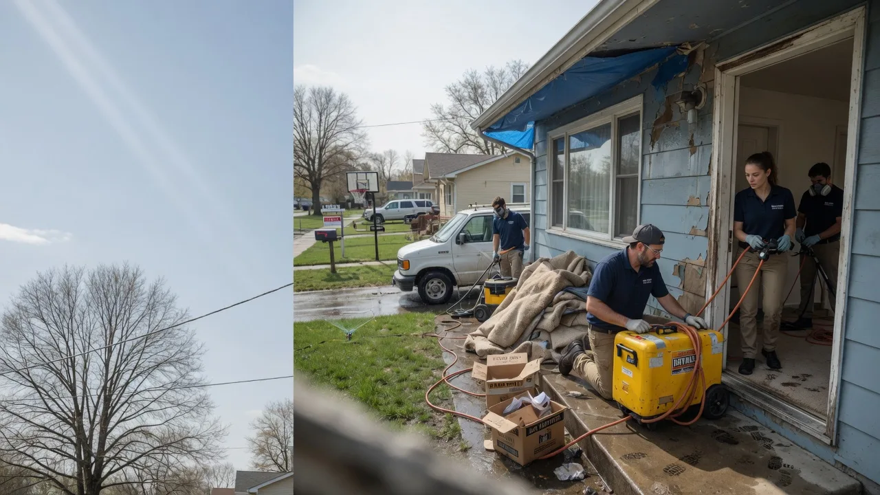 Basement Flood Cleanup in Shongaloo, LA near me